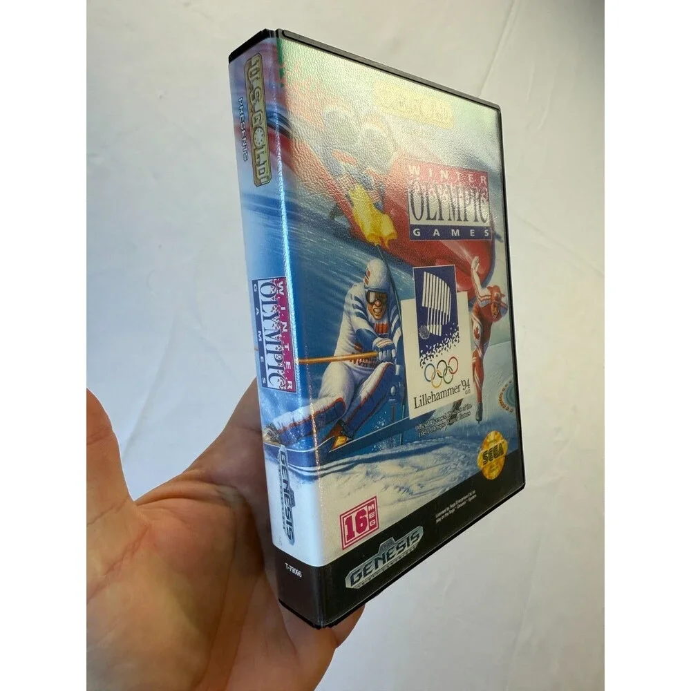 Sega Genesis Winter Olympic Games Lillehammer‎ 94 With Case